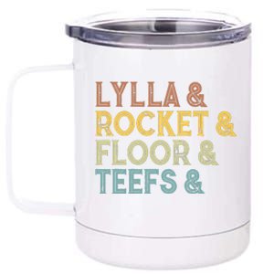 Lylla & Teefs Floor Rocket 12 oz Stainless Steel Tumbler Cup