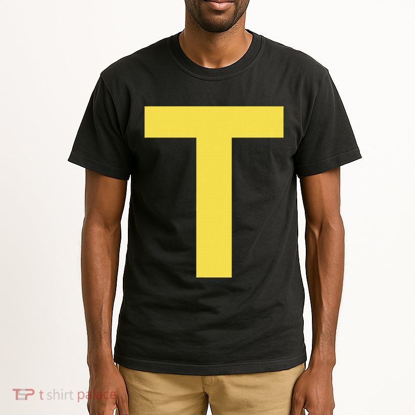 Letter T Funny Chipmunk Group Matching Halloween Costume Tall T-Shirt