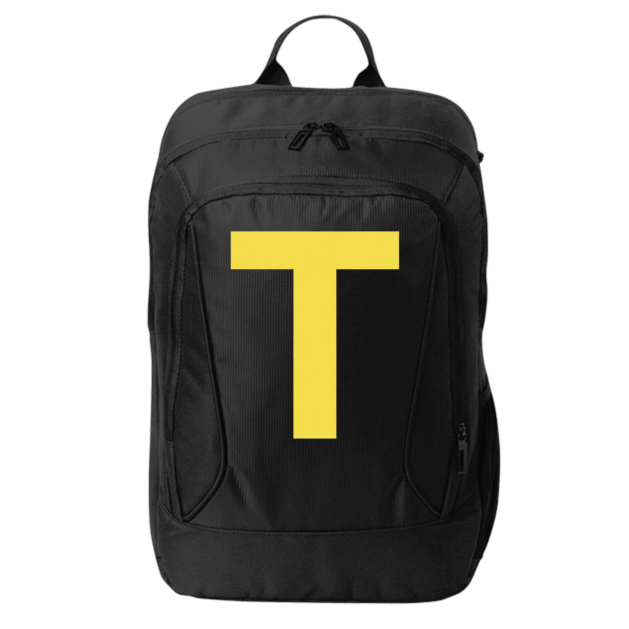Letter T Funny Chipmunk Group Matching Halloween Costume City Backpack