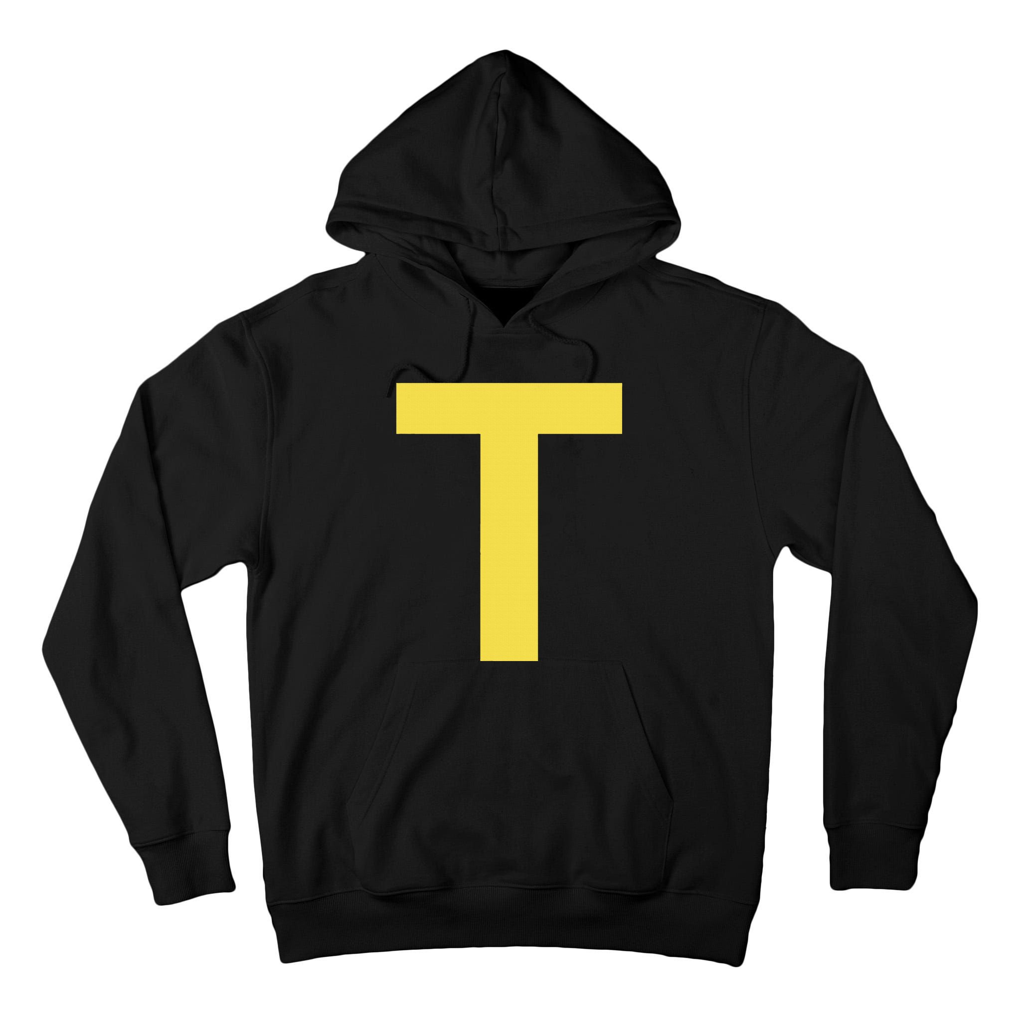 Letter T Funny Chipmunk Group Matching Halloween Costume Tall Hoodie