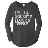 Lylla & Teefs Floor Rocket Women's Perfect Tri Tunic Long Sleeve Shirt