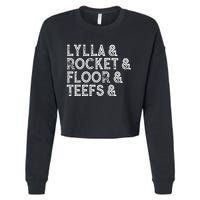 Lylla & Teefs Floor Rocket Cropped Pullover Crew