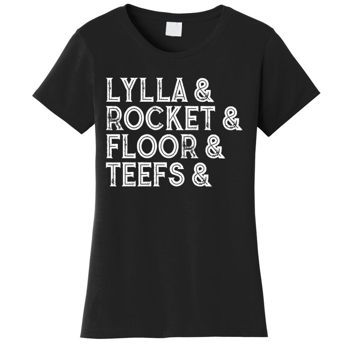 Lylla & Teefs Floor Rocket Women's T-Shirt