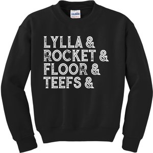 Lylla & Teefs Floor Rocket Kids Sweatshirt