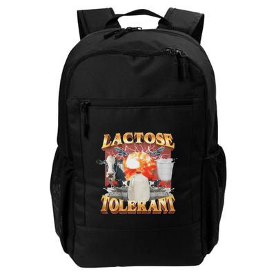 Lactose Tolerant Funny Trending Meme Daily Commute Backpack