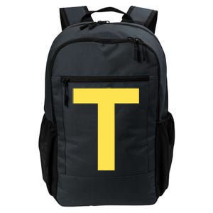 Letter T Funny Chipmunk Group Matching Halloween Costume Daily Commute Backpack