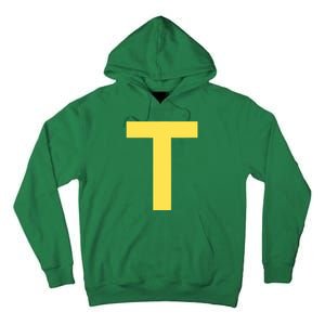 Letter T Funny Chipmunk Group Matching Halloween Costume Tall Hoodie