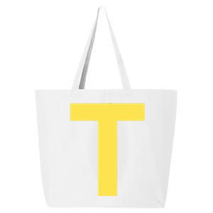 Letter T Funny Chipmunk Group Matching Halloween Costume 25L Jumbo Tote