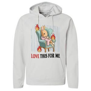 Love This For Me Performance Fleece Hoodie