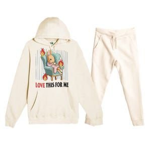 Love This For Me Premium Hooded Sweatsuit Set