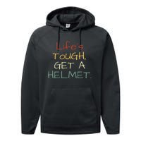 LifeS Tough Get A Helmet LifeS Tough Get A Helmet Man Performance Fleece Hoodie