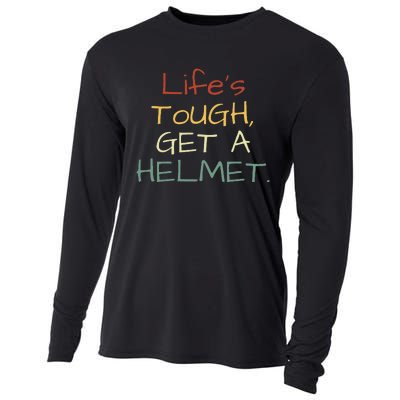 LifeS Tough Get A Helmet LifeS Tough Get A Helmet Man Cooling Performance Long Sleeve Crew