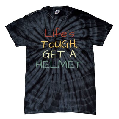 LifeS Tough Get A Helmet LifeS Tough Get A Helmet Man Tie-Dye T-Shirt