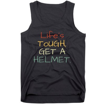 LifeS Tough Get A Helmet LifeS Tough Get A Helmet Man Tank Top