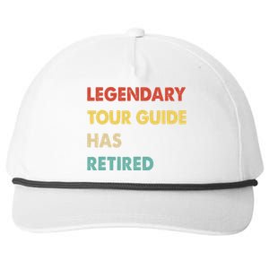 Legendary Tour Guide Has Retired Snapback Five-Panel Rope Hat