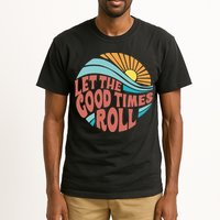 Let The Good Times Roll Retro Vintage Tall T-Shirt