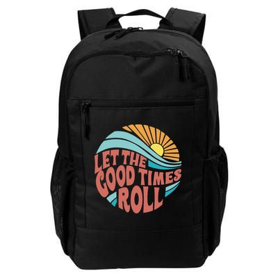 Let The Good Times Roll Retro Vintage Backpack