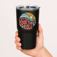 Let The Good Times Roll Retro Vintage Tumbler