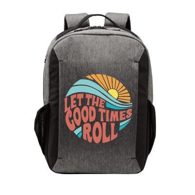 Let The Good Times Roll Retro Vintage Vector Backpack