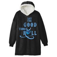 Let The Good Times Roll Raglan Hanukkah Hooded Wearable Blanket
