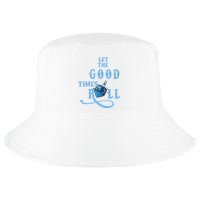 Let The Good Times Roll Raglan Hanukkah Cool Comfort Performance Bucket Hat