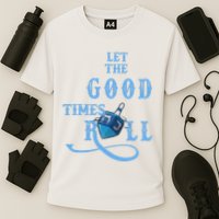 Let The Good Times Roll Raglan Hanukkah Performance Shirt