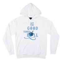 Let The Good Times Roll Raglan Hanukkah Hoodie