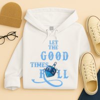 Let The Good Times Roll Raglan Hanukkah Hoodie