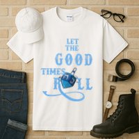 Let The Good Times Roll Raglan Hanukkah Tall T-Shirt