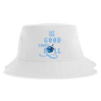 Let The Good Times Roll Raglan Hanukkah Sustainable Bucket Hat