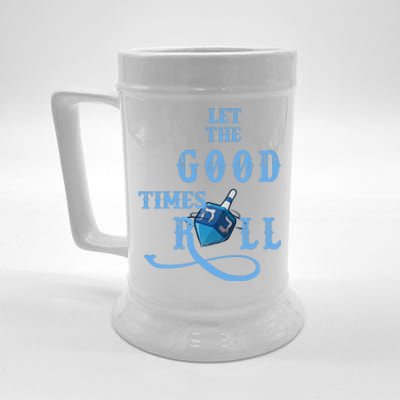 Let The Good Times Roll Raglan Hanukkah Beer Stein