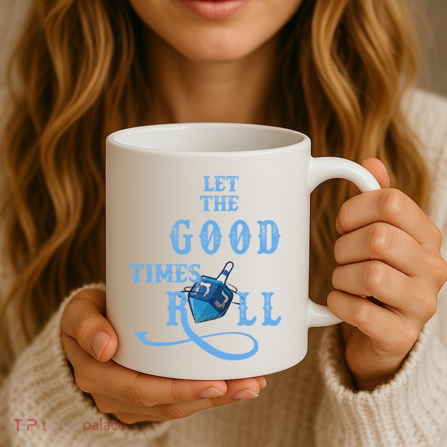 Let The Good Times Roll Raglan Hanukkah Mug