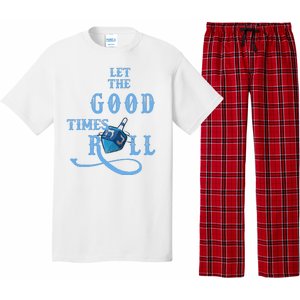 Let The Good Times Roll Raglan Hanukkah Pajama Set