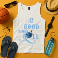 Let The Good Times Roll Raglan Hanukkah Tank Top