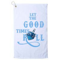 Let The Good Times Roll Raglan Hanukkah Golf Towel