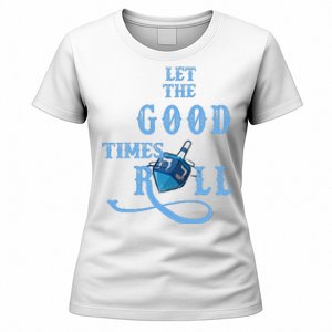 Let The Good Times Roll Raglan Hanukkah Women's T-Shirt