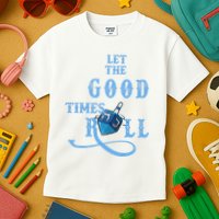 Let The Good Times Roll Raglan Hanukkah Kids T-Shirt