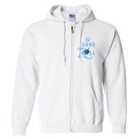 Let The Good Times Roll Raglan Hanukkah Full Zip Hoodie