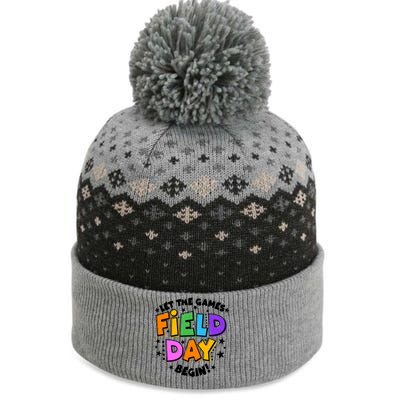 Let The Games Begin Field Day The Baniff Cuffed Pom Beanie