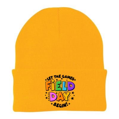 Let The Games Begin Field Day Knit Cap Winter Beanie