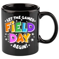Let The Games Begin Field Day 11oz C Handle Ceramic Mug