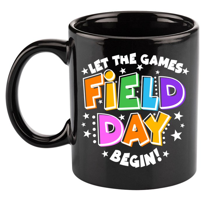 Let The Games Begin Field Day 11oz C Handle Ceramic Mug