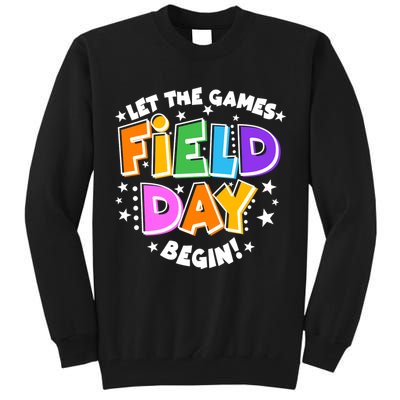 Let The Games Begin Field Day Tall Sweatshirt