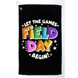 Let The Games Begin Field Day Platinum Collection Golf Towel