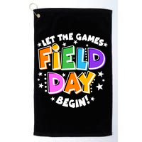 Let The Games Begin Field Day Golf Towel