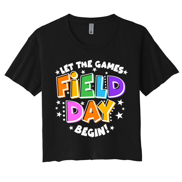 Let The Games Begin Field Day Crop Top