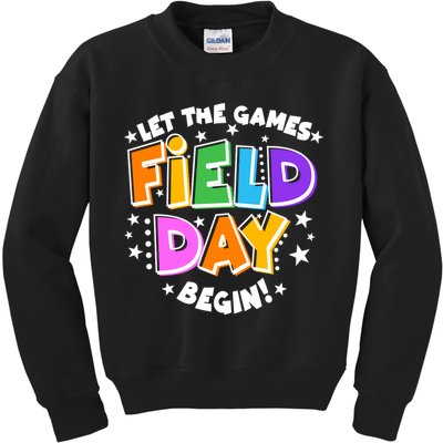 Let The Games Begin Field Day Kids Sweatshirt