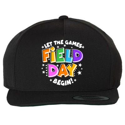 Let The Games Begin Field Day Wool Snapback Cap