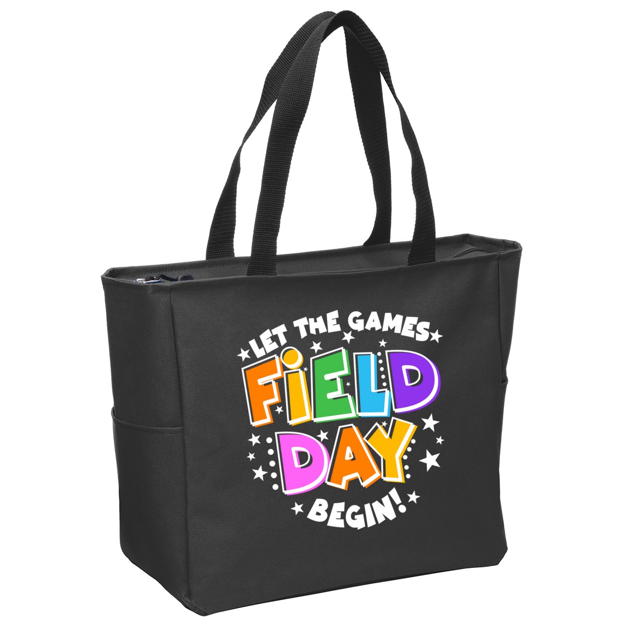 Let The Games Begin Field Day Zip Tote Bag