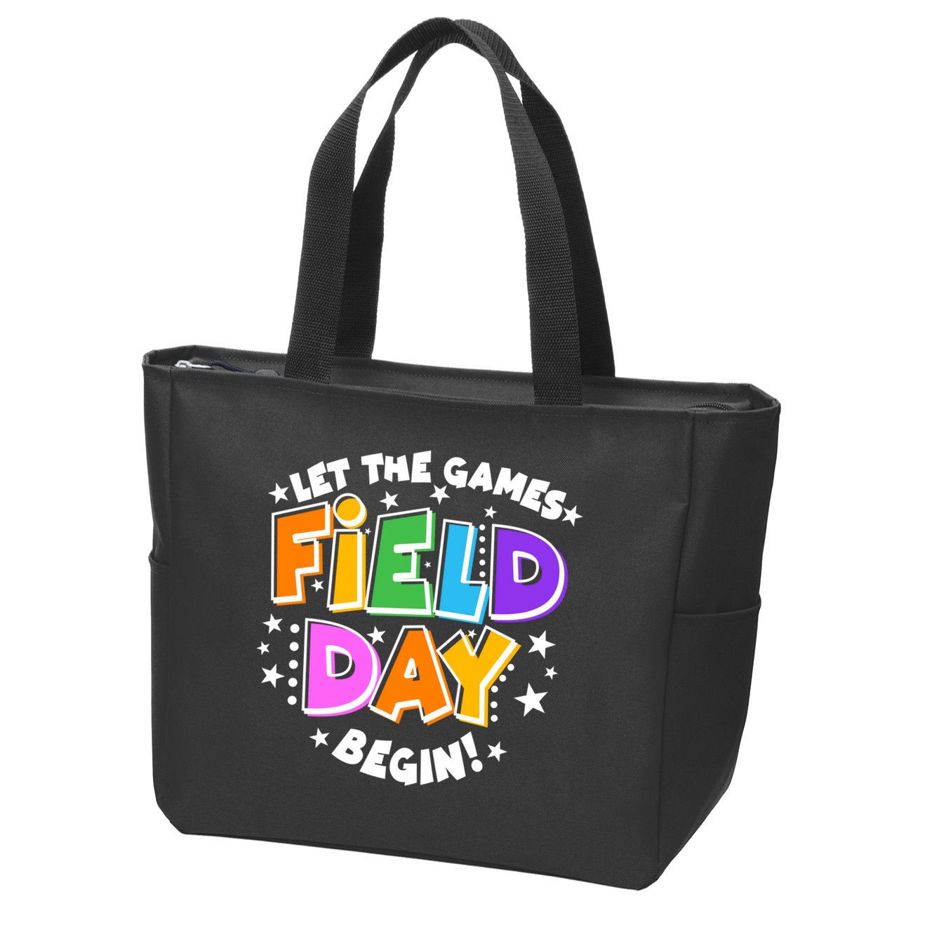 Let The Games Begin Field Day Zip Tote Bag